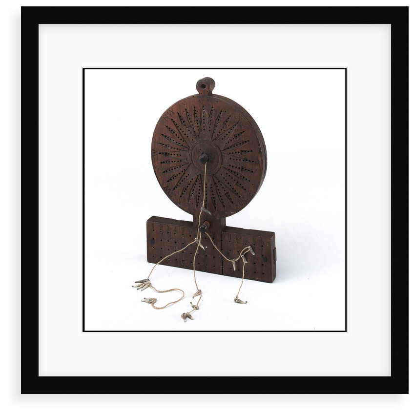 Traverse board, northern European, around 1800 by unknown