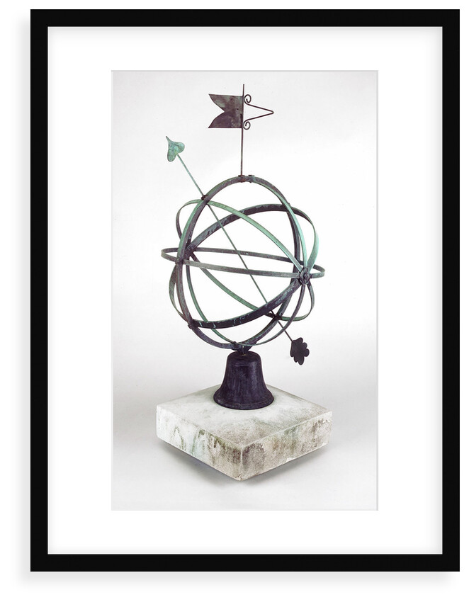 Armillary dial by unknown