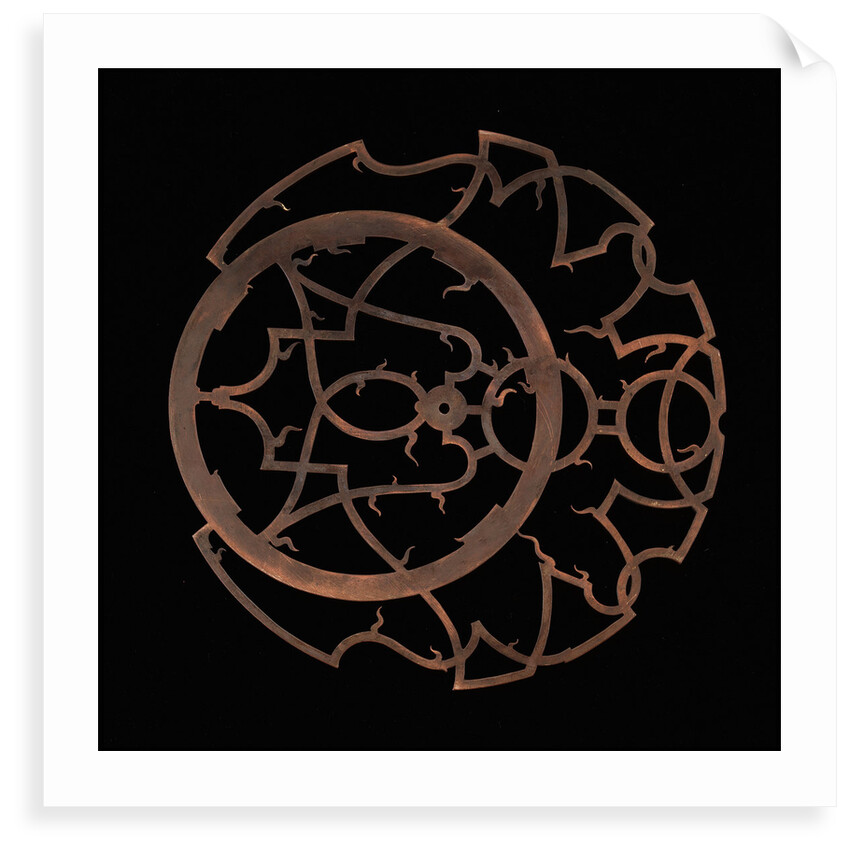 Astrolabe: rete (reverse) by Erasmus Habermel