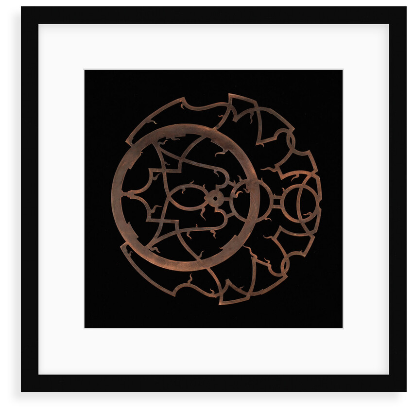 Astrolabe: rete (reverse) by Erasmus Habermel