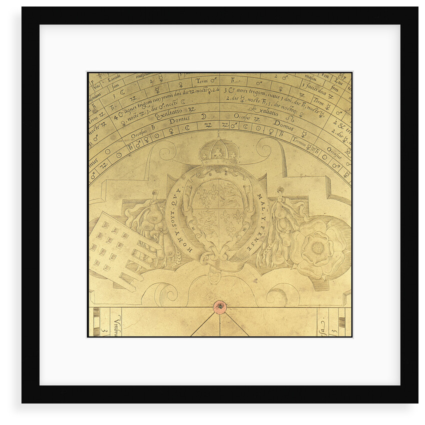 Astrolabe: detail obverse by Thomas Gemini