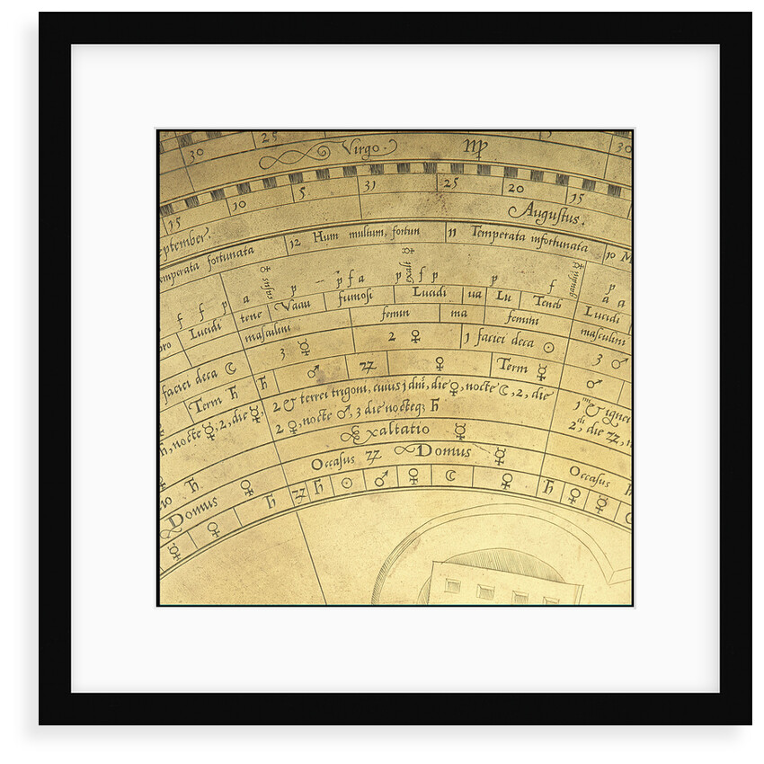 Astrolabe: detail obverse by Thomas Gemini