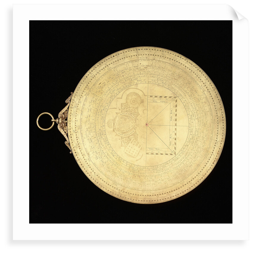Astrolabe: obverse by Thomas Gemini