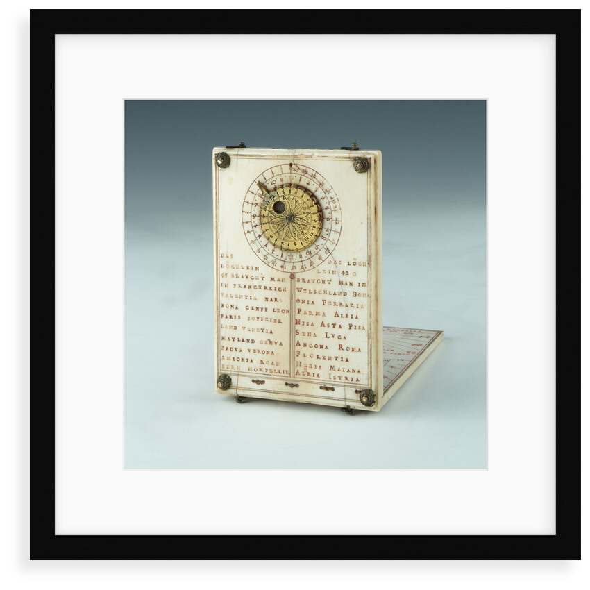 Diptych dial, leaf IIb by Hans Ducher
