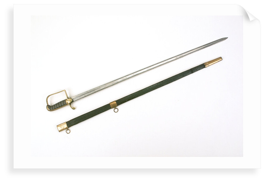 Straight stirrup hilted 'fighting' sword by Neck
