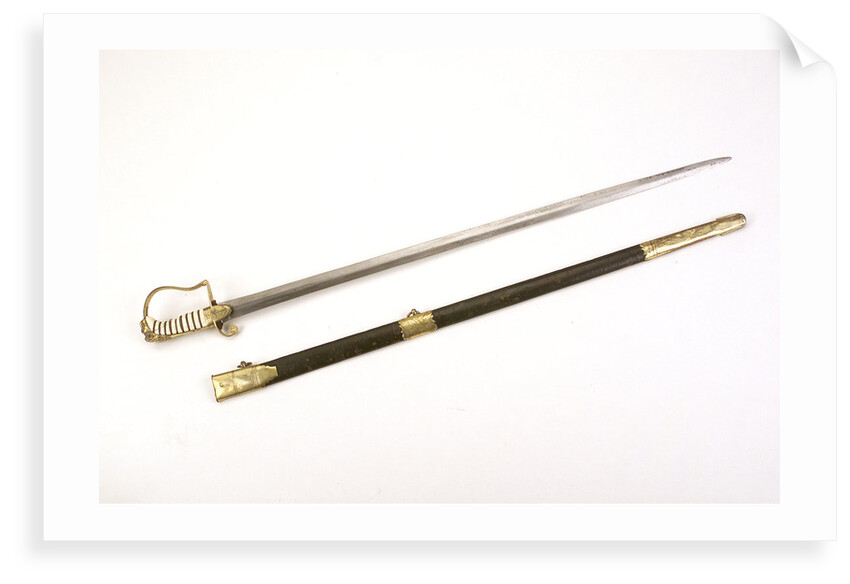 Stirrup hilted 'fighting' sword by S. Brunn