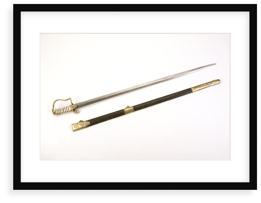 Stirrup hilted 'fighting' sword by S. Brunn