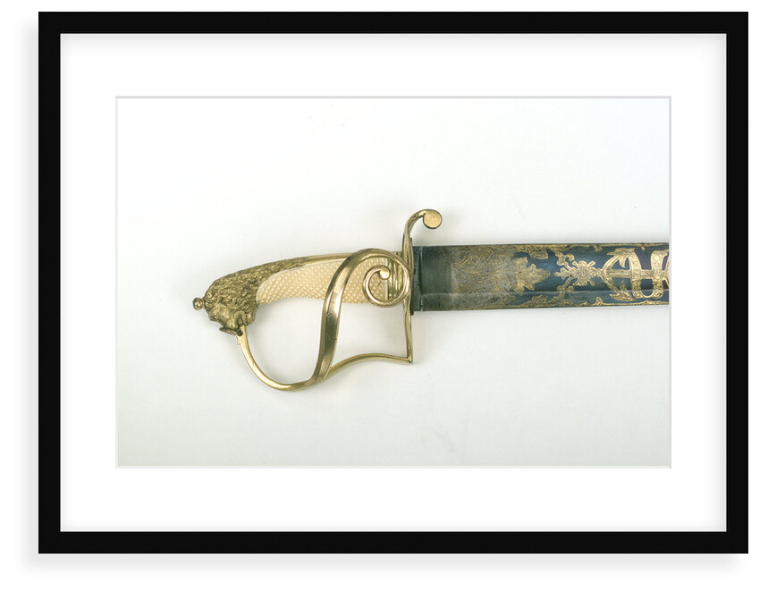 S-bar hilted sword by H. Osborn
