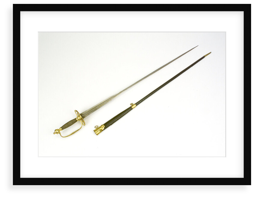 Small-sword said to have belonged to Sir William Hamilton (1730-1800). by Cullum