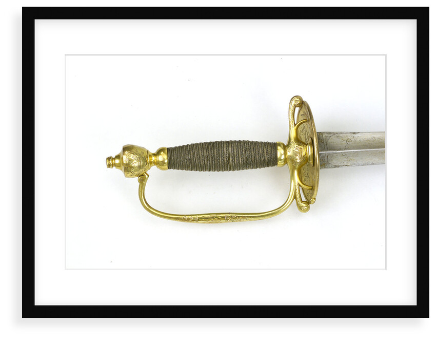 Small-sword said to have belonged to Sir William Hamilton (1730-1800). by Cullum