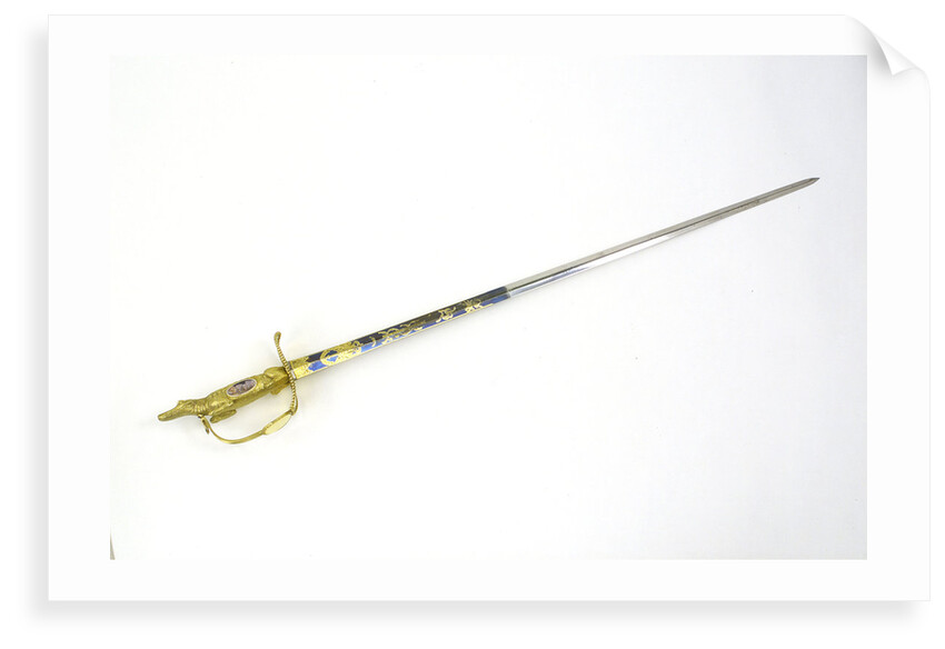 Presentation sword by Rundell & Bridge