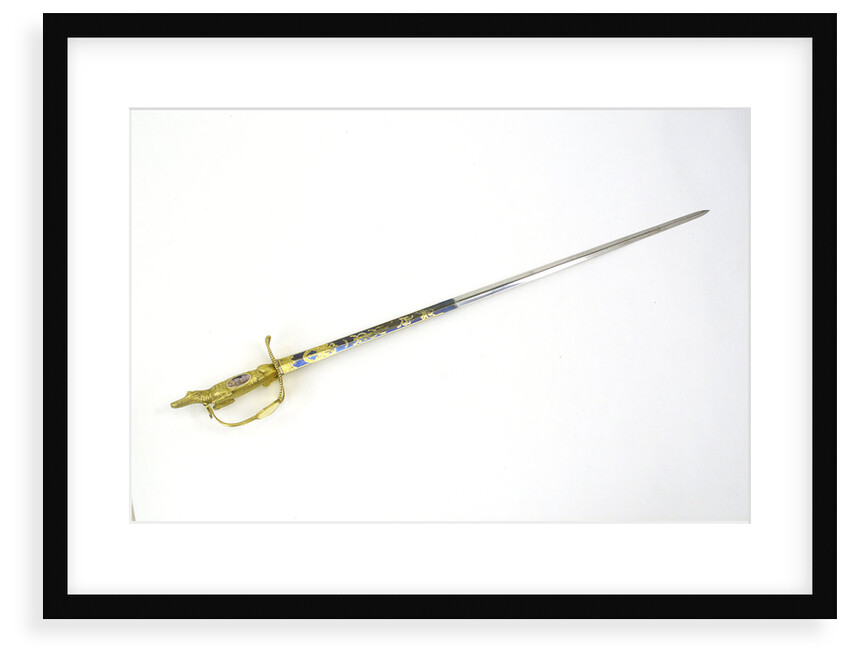 Presentation sword by Rundell & Bridge