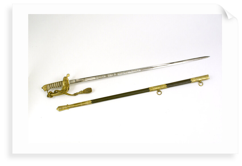 Solid half-basket hilted sword by Wilkinson Sword Company