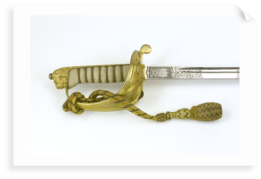 Solid half-basket hilted sword by Wilkinson Sword Company