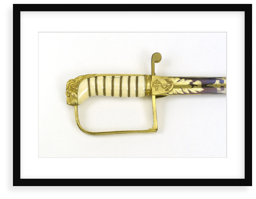 Straight stirrup hilted sword by Dudley