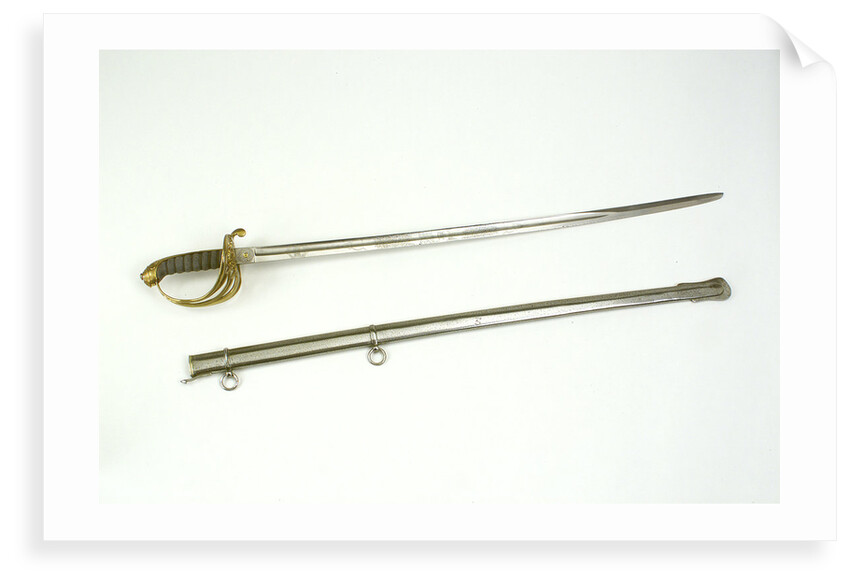 Hilt of sword, Royal Marines by Henry Wilkinson