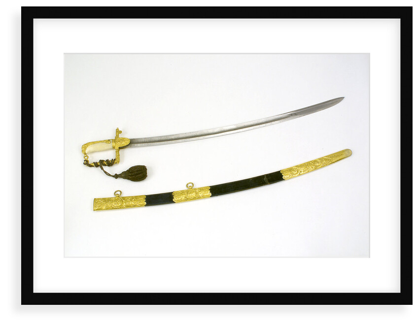 Presentation sword which belonged to Captain James Analby Legard by Salter
