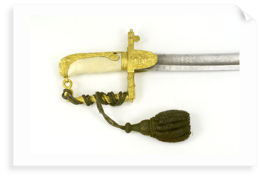 Presentation sword which belonged to Captain James Analby Legard by Salter