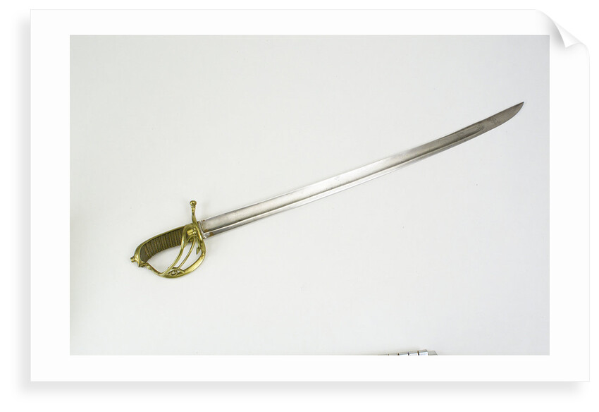 Solid half-basket hilted sword by Widdowson & Veale