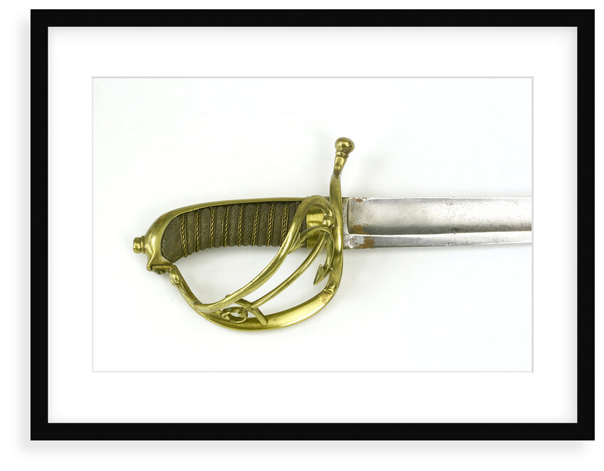 Solid half-basket hilted sword by Widdowson & Veale