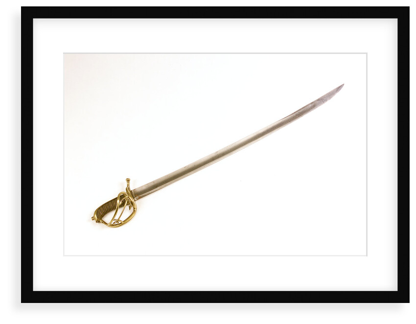 Royal Marines sword by Unknown
