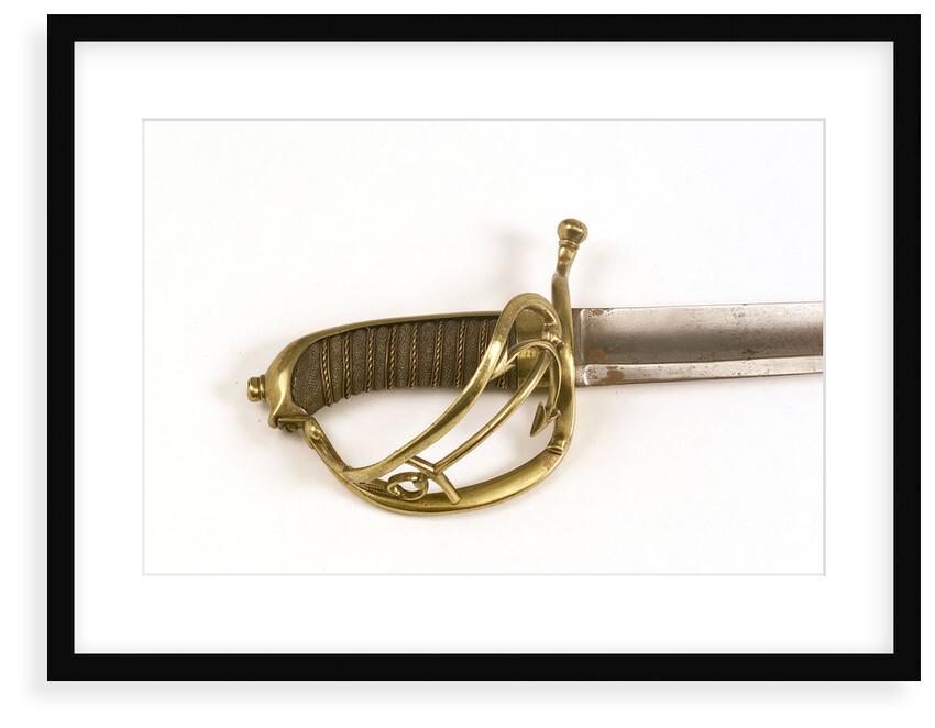 Royal Marines sword by Unknown
