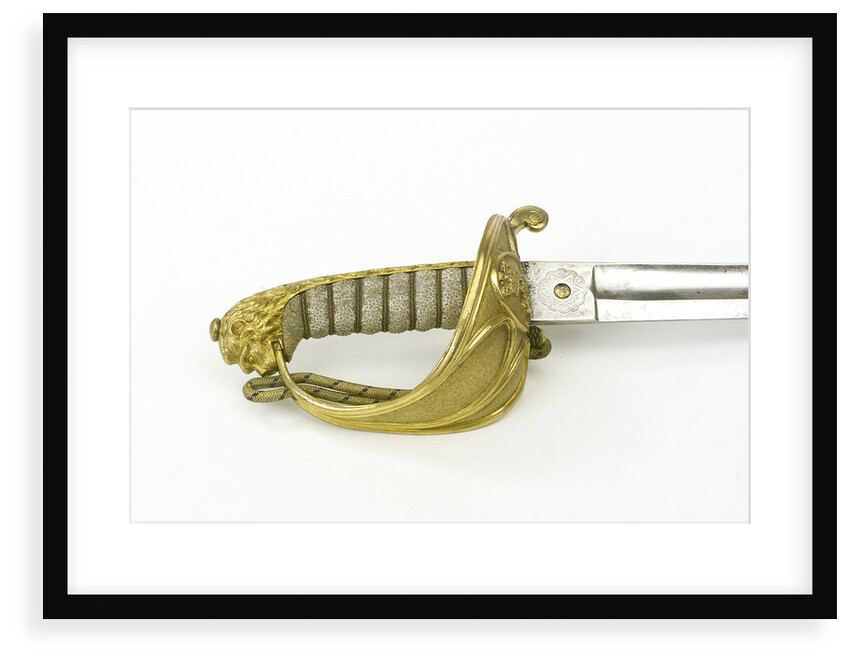 Solid half-basket hilted sword by Henry Wilkinson