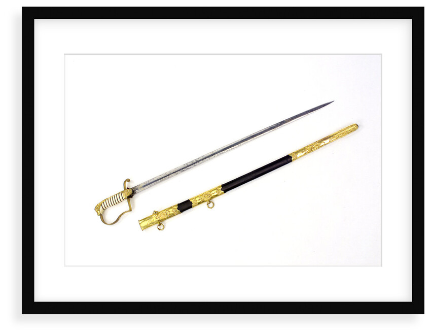 Stirrup hilted sword by Unknown
