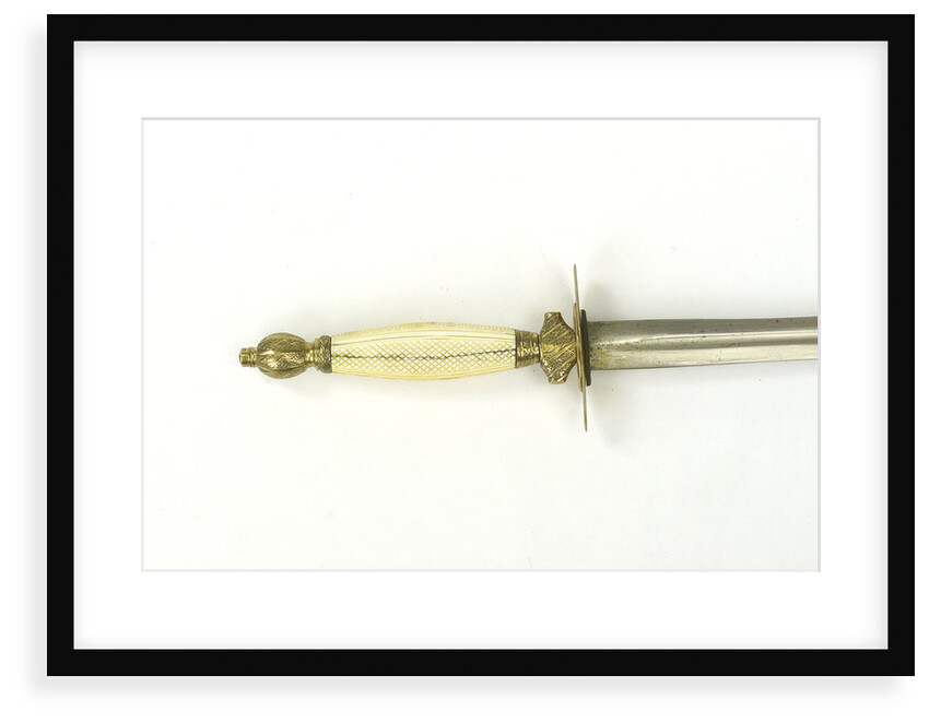 Straight-bladed dirk by H. Tatham