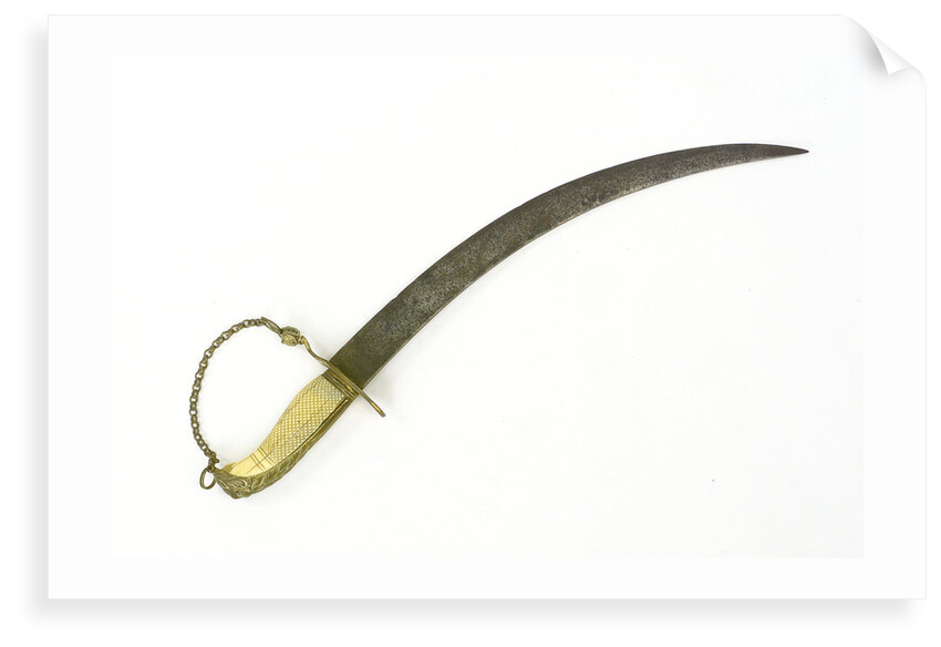 Curved bladed dirk by Unknown