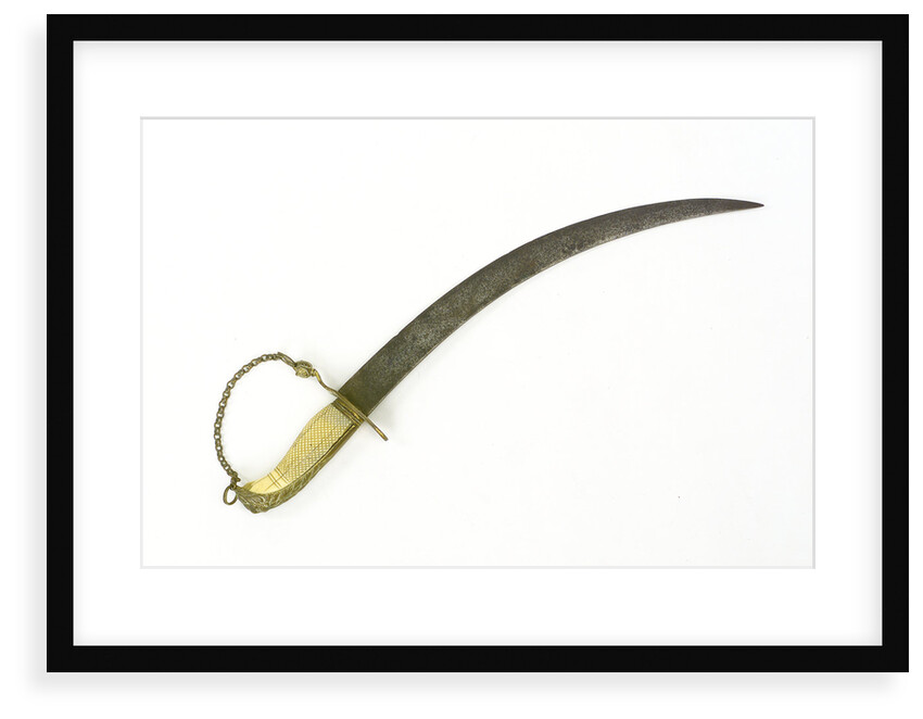 Curved bladed dirk by Unknown