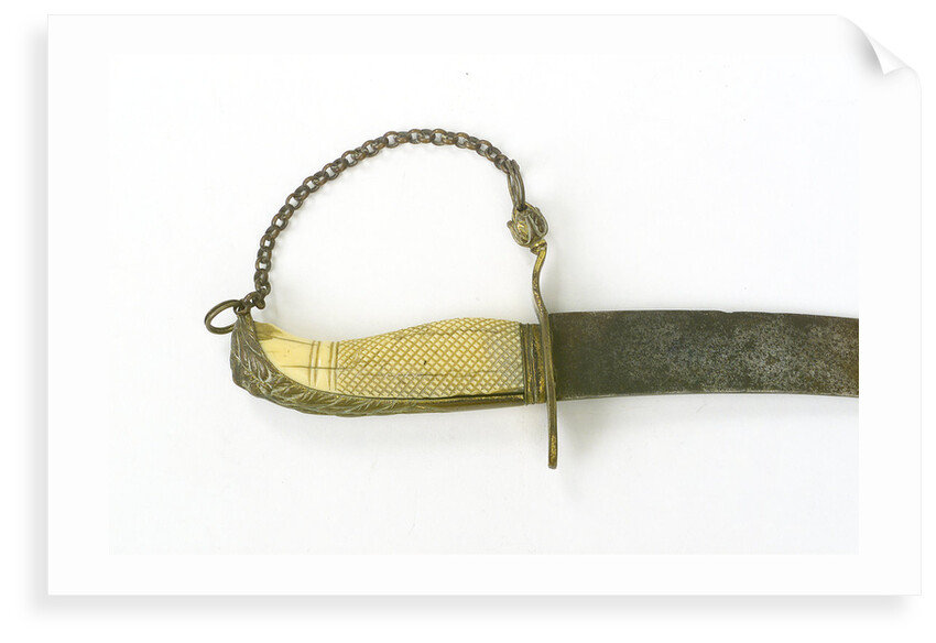 Curved bladed dirk by unknown