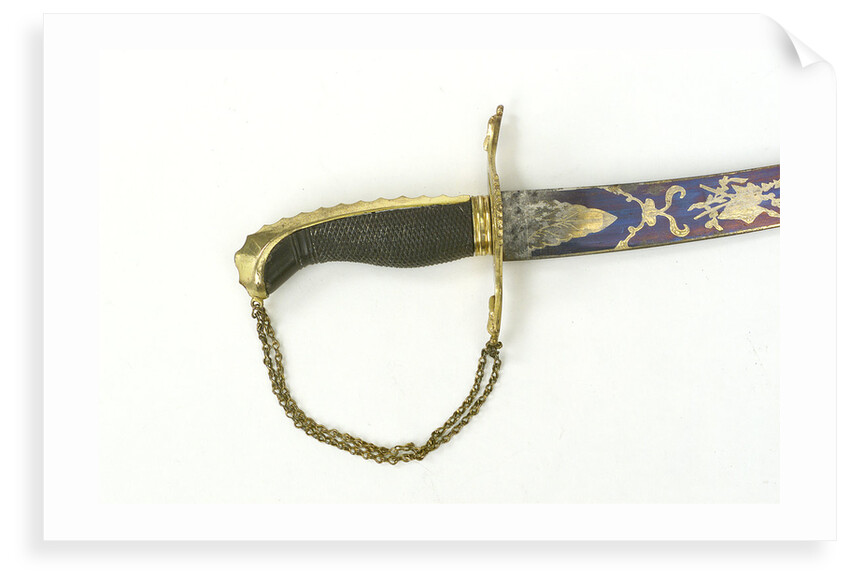 Curved bladed dirk by unknown