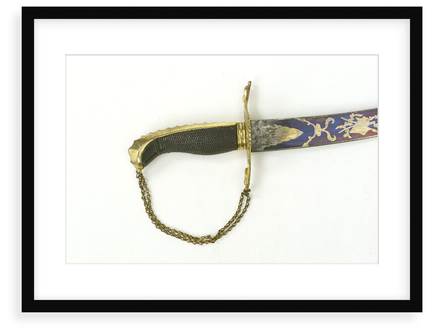 Curved bladed dirk by unknown