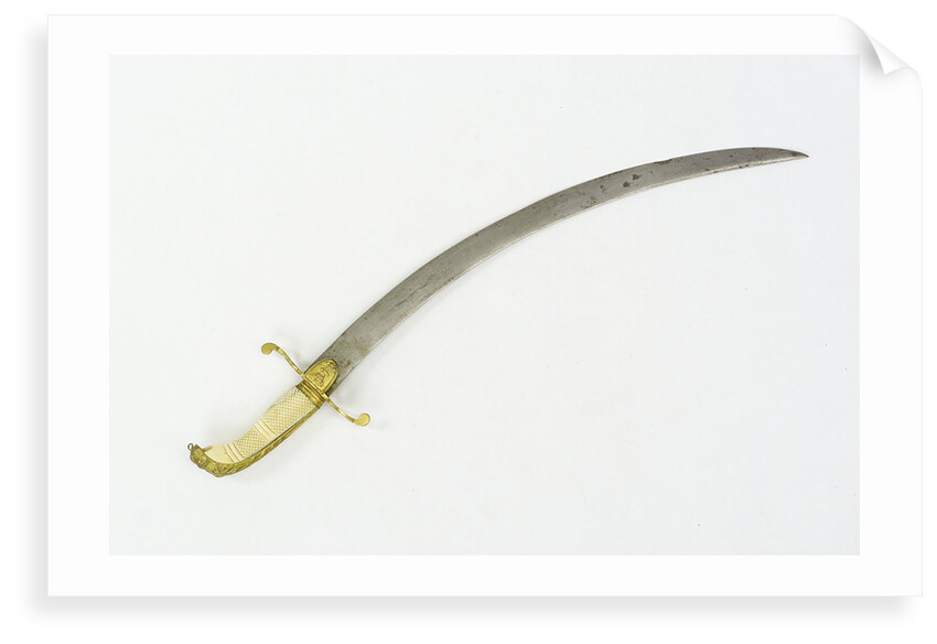 Curved bladed dirk by unknown