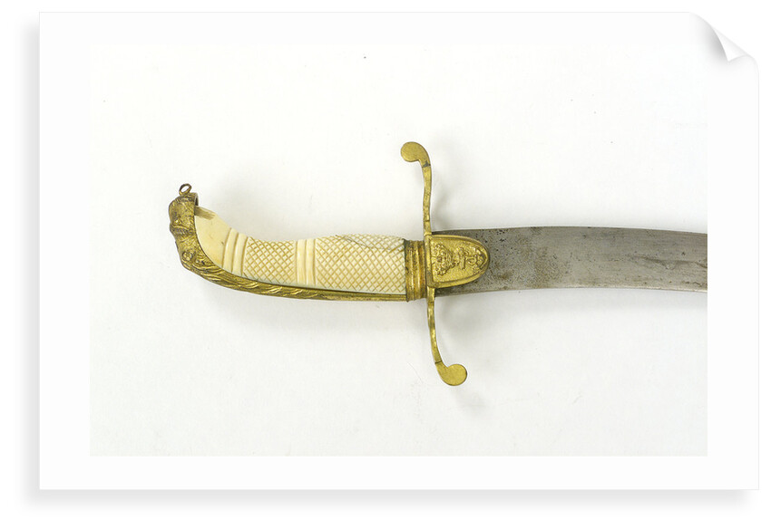 Curved bladed dirk by unknown