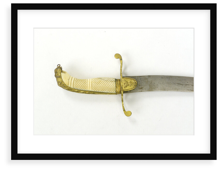 Curved bladed dirk by unknown