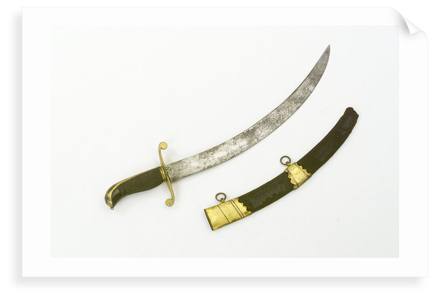 Curved bladed dirk by Unknown