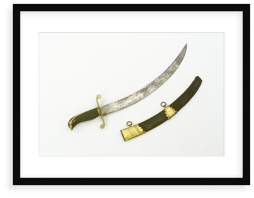 Curved bladed dirk by Unknown