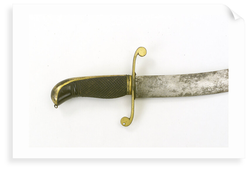 Curved bladed dirk by unknown