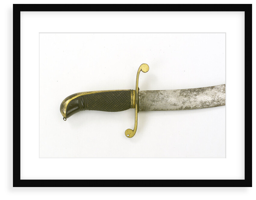 Curved bladed dirk by unknown