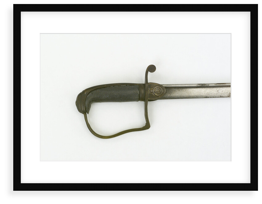 Sword, stirrup hilt by unknown