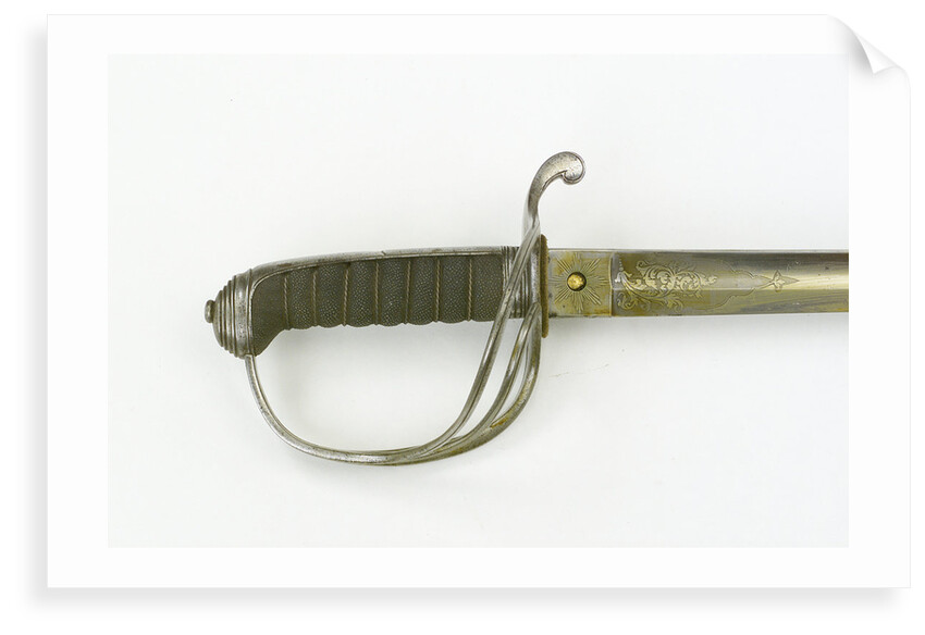 Hilt of sword, Royal Marines by Dudley