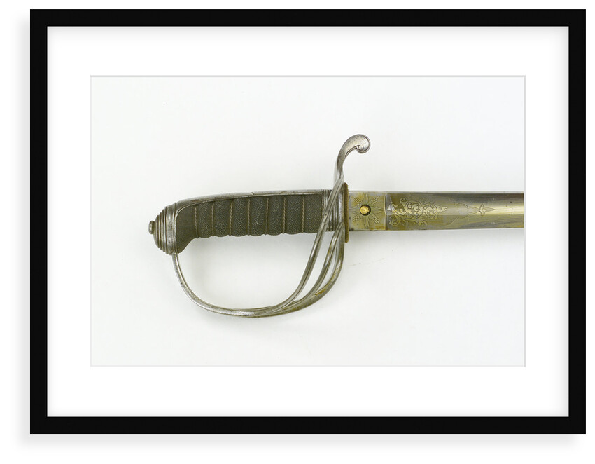 Hilt of sword, Royal Marines by Dudley