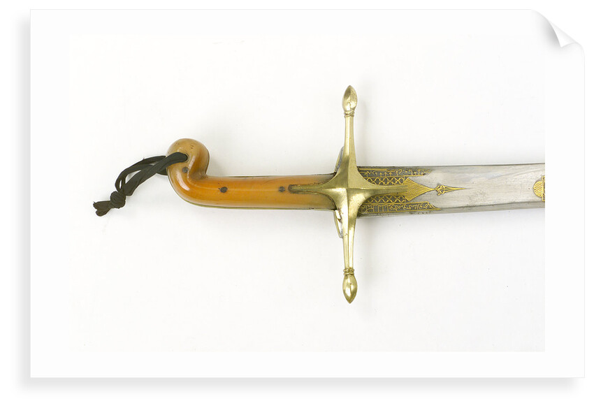 Hilt of scimitar by Mustafa