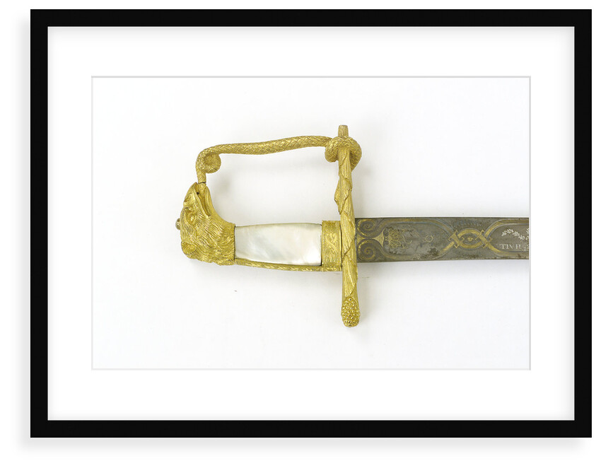 Hilt of sword, presentation by Tatham