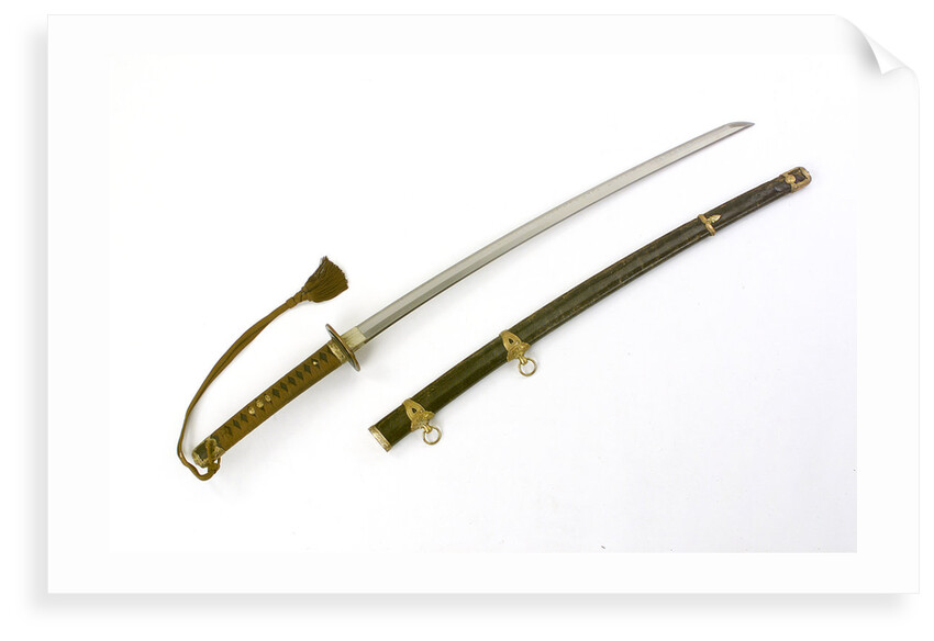 Japanese tachi by unknown