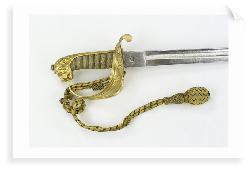 Solid half-basket hilt by unknown