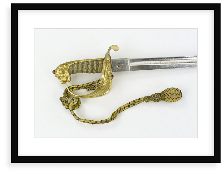 Solid half-basket hilt by unknown