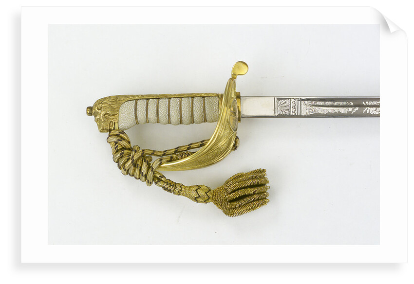 Solid half-basket hilt by unknown